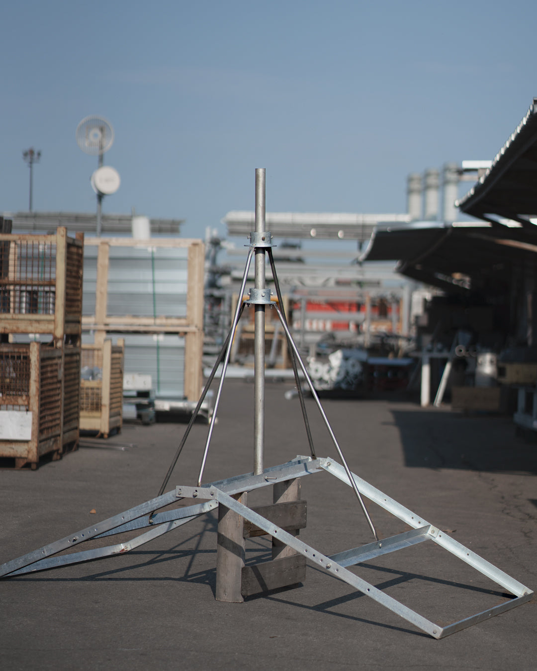 TRP-SLOPED Roof Adjustable Pitch Ballast Mount